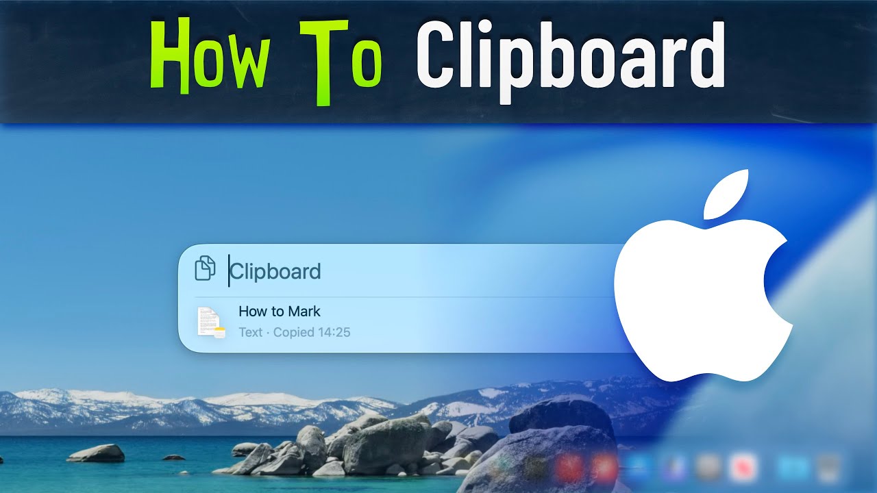 How to Access Clipboard in macOS 26