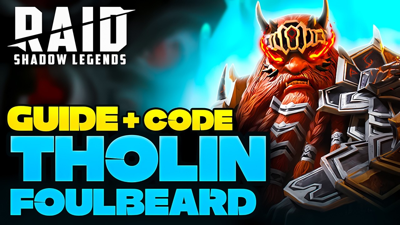 Tholin Foulbeard Raid Shadow Legends Guide 🔥 FREE Legendary + Promo Codes🔥 2026