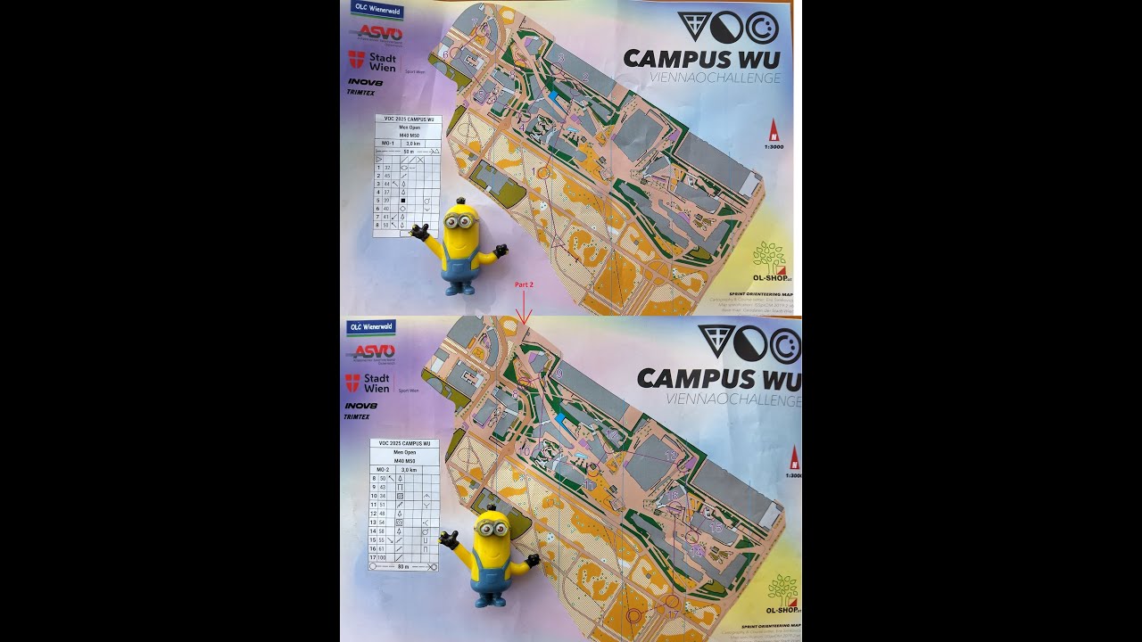 Vienna Orienteering Challenge 2025 Stage 3 Campus WU Prater 7 September 2025