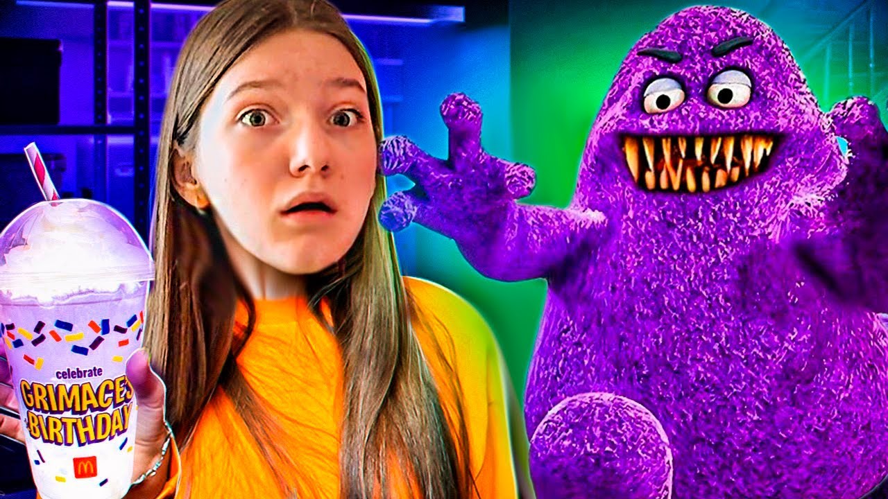 Partea 3 😈 GRIMACE SHAKE 😧 Tata și Mimi sunt GRIMONOSIȚI 🥤
