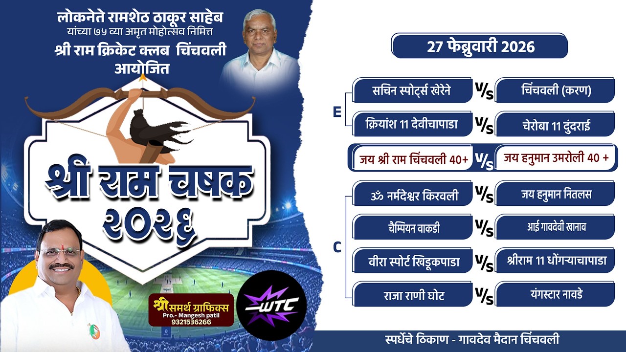 Shree Ram Chashak 2026 | Chinchvali | Night 3