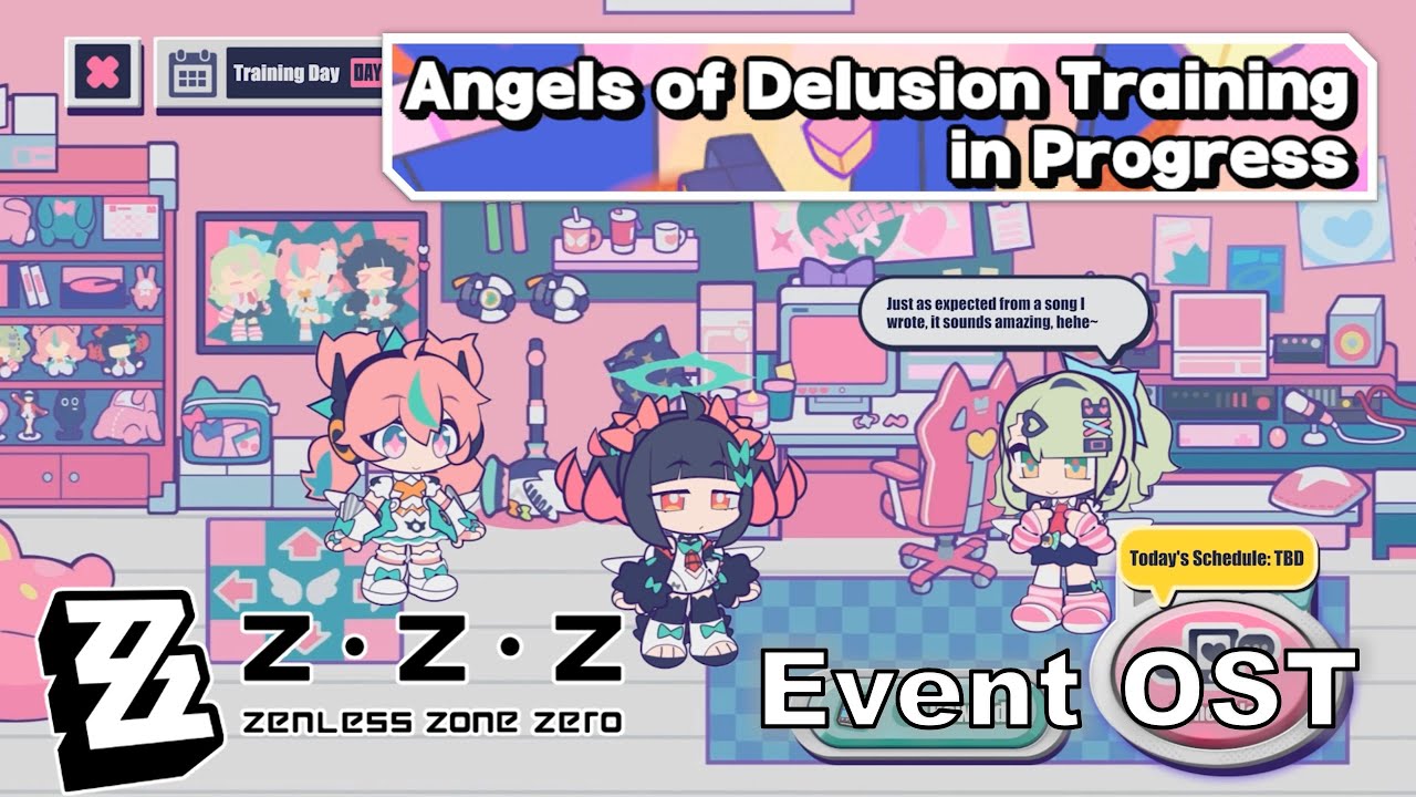 Музыкальная тема мероприятия Angels of Delusion Training In Progress | Zenless Zone Zero OST