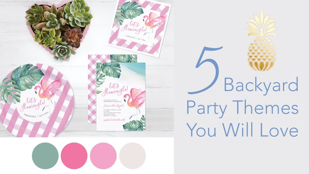 5 Backyard Party Ideas