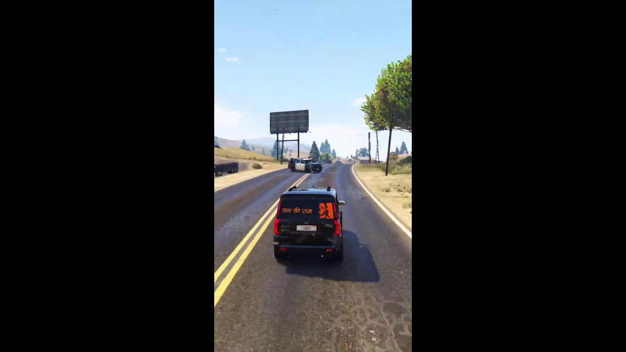 Gta V : Hulk Police Chase Live