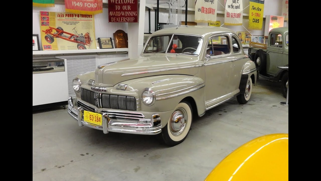1946 Mercury Eight Coupe at the Early Ford V-8 Foundation & Museum - My Car Story with Lou Costabile