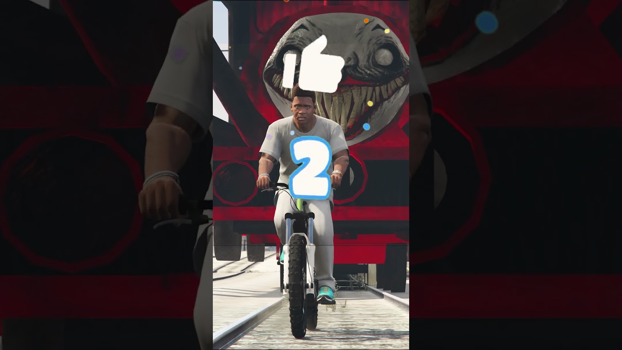 Please Save Franklin From Choo Choo Charles In GTA 5