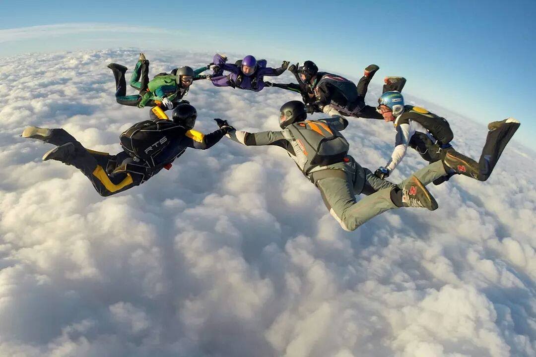 Sibson Skydiving - 100th Jump - November 2014