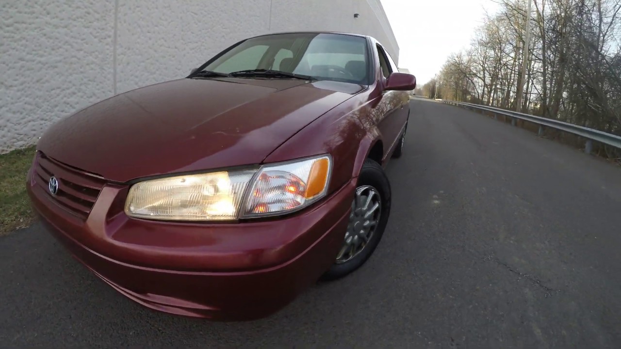 4K Review 1999 Toyota Camry LE  2.2L 4 Cylinder Virtual Test-Drive & Walk-around