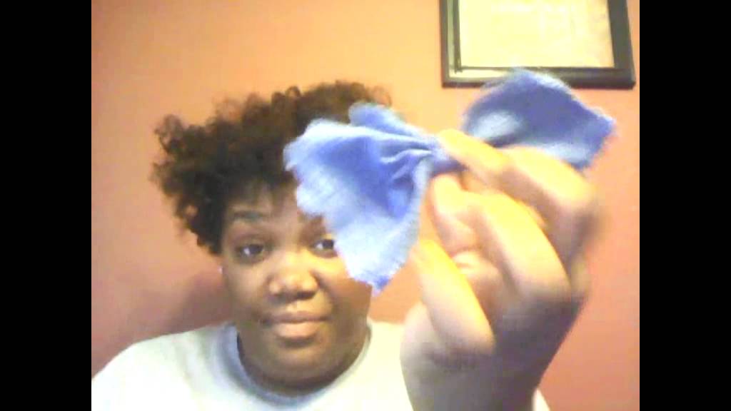 4 // Denim Hair Bow Tutorial