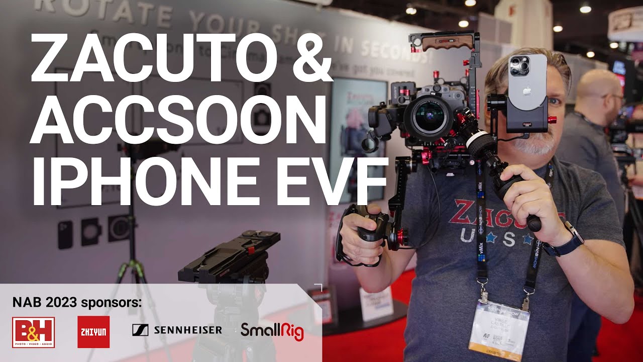 First look at Zacuto & Accsoon's iPhone EVF