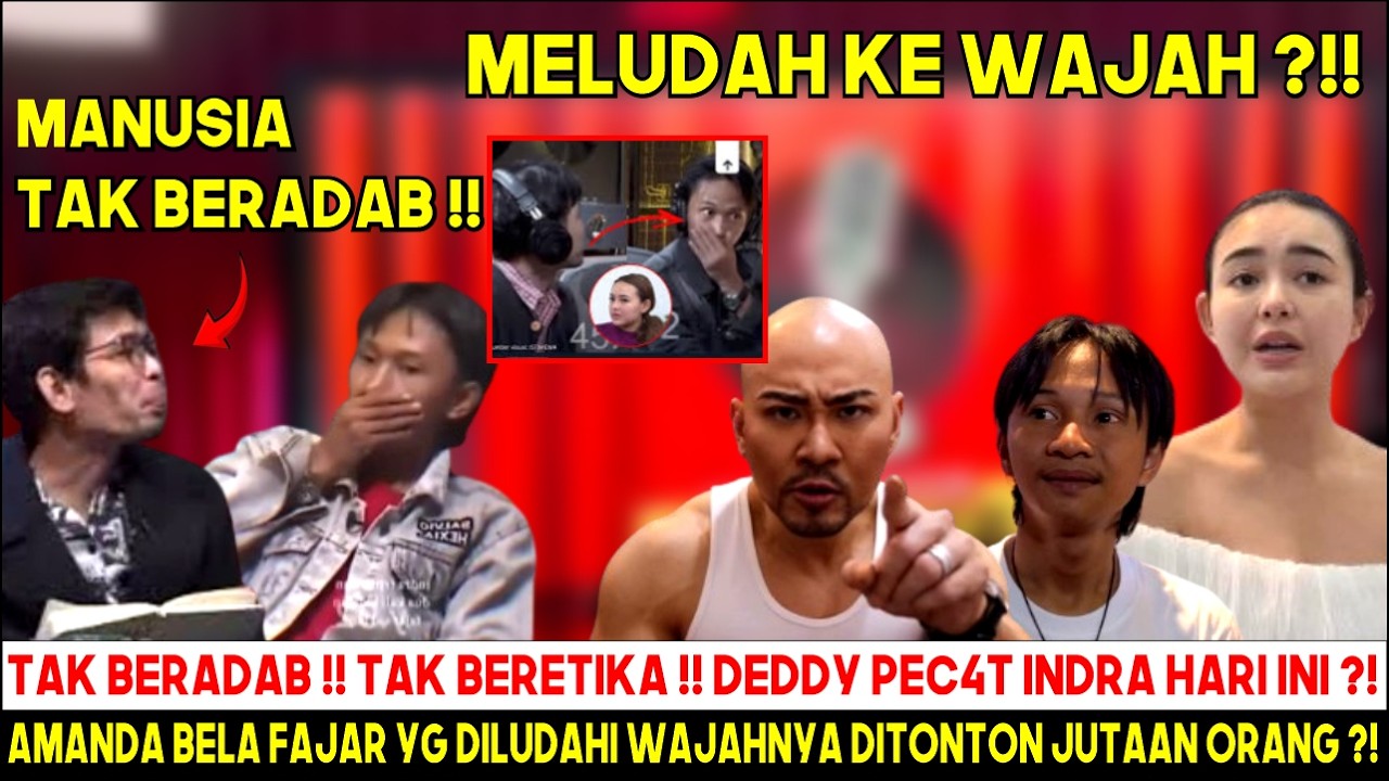 BOIKOT !! HARI INI INDRA DIKELUARKAN DARI CLOSE THE DOOR ?! LUDAHI WAJAH FAJAR !! DEDDY AMUK INDRA !