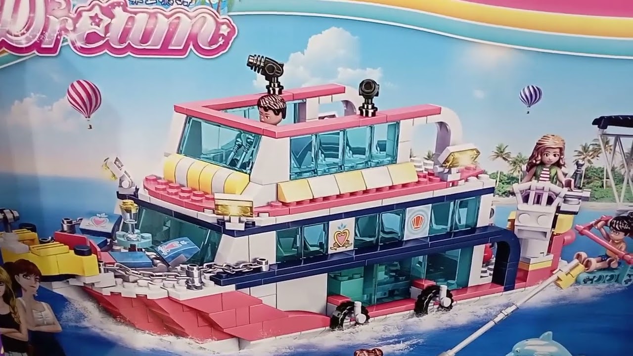 Visiting a toy store with fake Chinese Legos