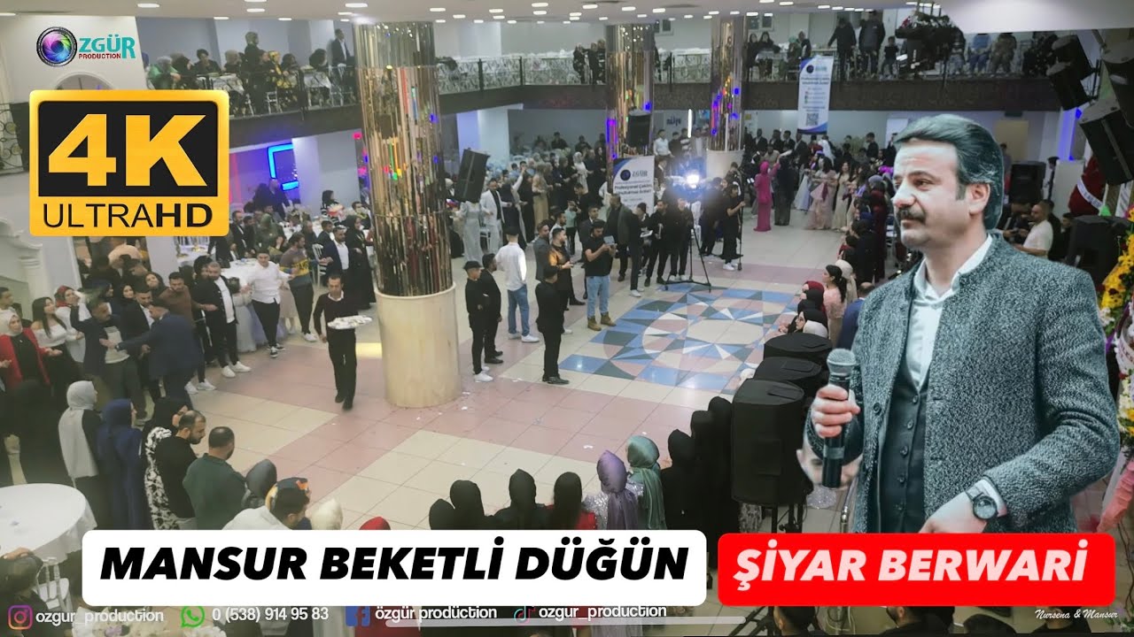 MANSUR BEKETLİ GÖRKEMLİ  DÜĞÜNÜ ŞİYAR BERWARİ ÇOŞTURDU