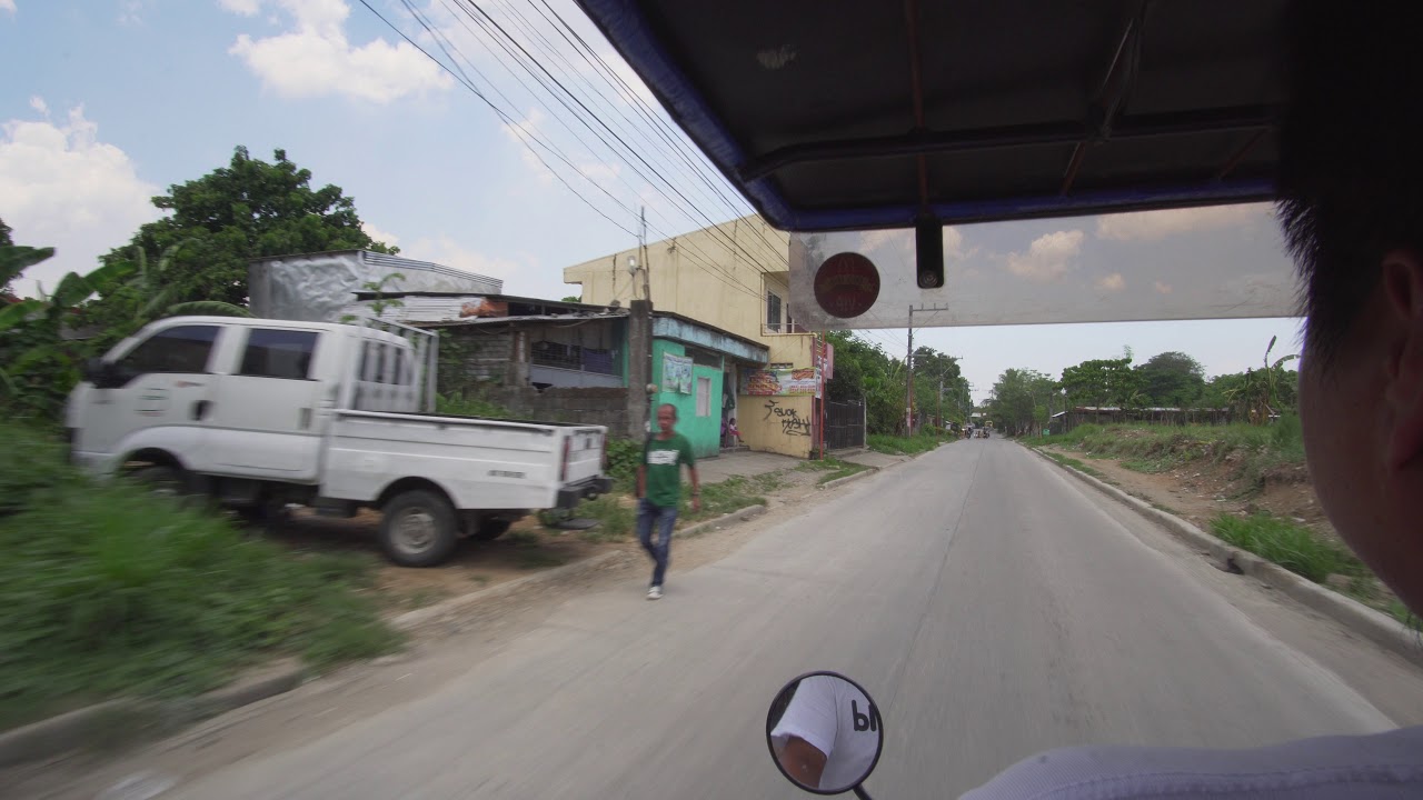 Philippines, Bulacan, tricycle ride from SM City San Jose del Monte to Dela Costa Homes III