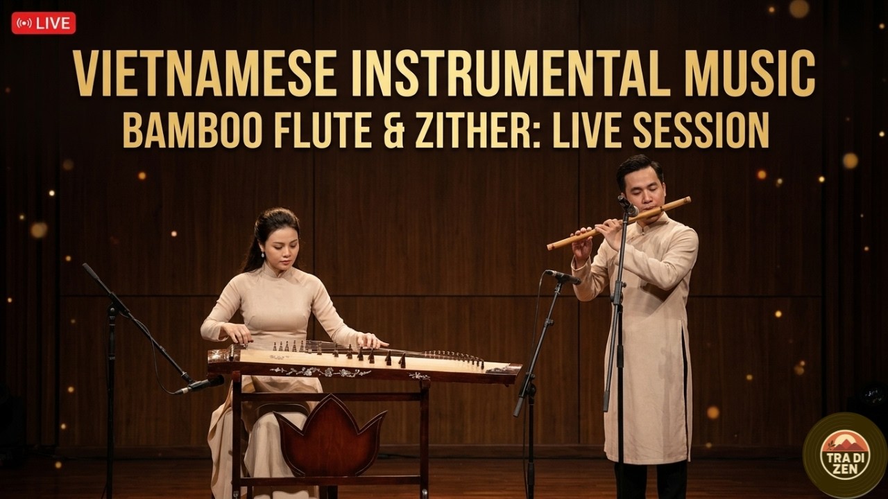 🔴 LIVE: Amazing Bamboo Flute Cover | Traditional Vietnamese Music That Will Heal Your Soul