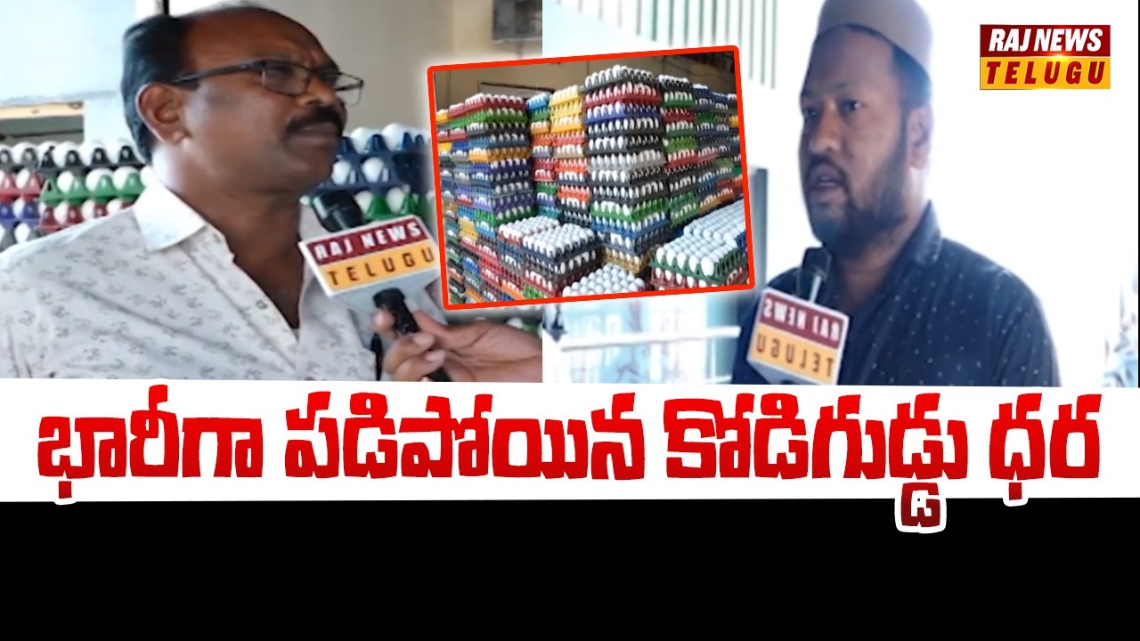Middle East War Effect Egg Prices : భారీగా పడిపోయిన కోడిగుడ్డు ధర | Medak Poultry Farm Farmers |