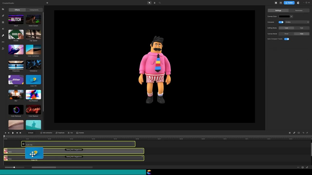 Create Studio 3 Tutorial: Add A White Outline To Your Character