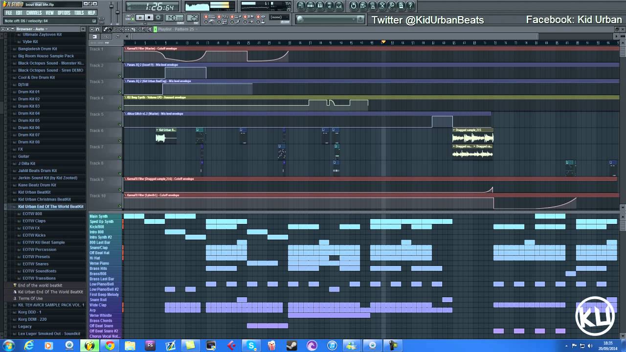 FL Studio 10 | Club/Drinking/Trap Beat (Kid Urban) THE COMEBACK! [HD]