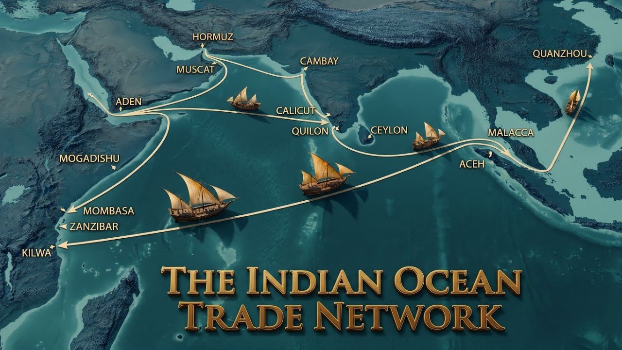 What Was the Indian Ocean Trade Network. The True History Explained.