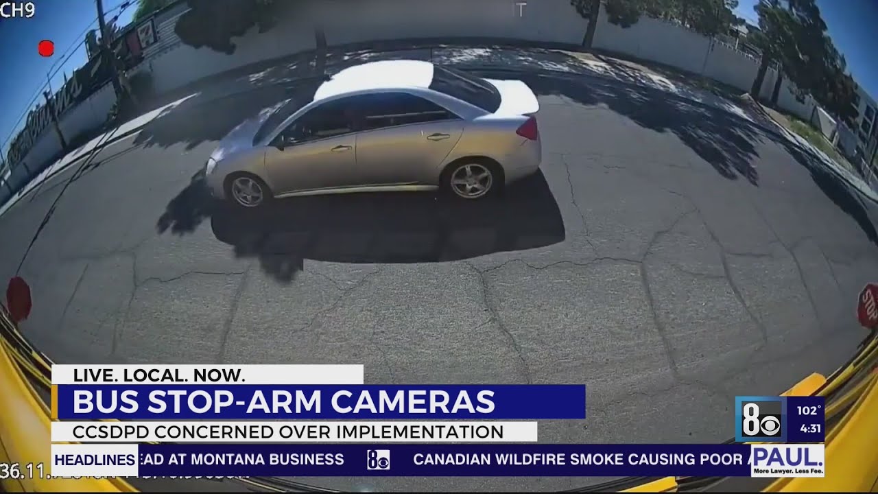 Clark County School District police concerned over enforcement on new bus 'stop-arm' camera law