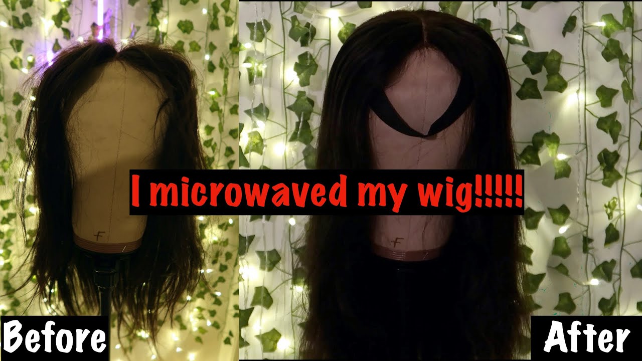 HOW TO RESTORE A WIG | MICROWAVE METHOD