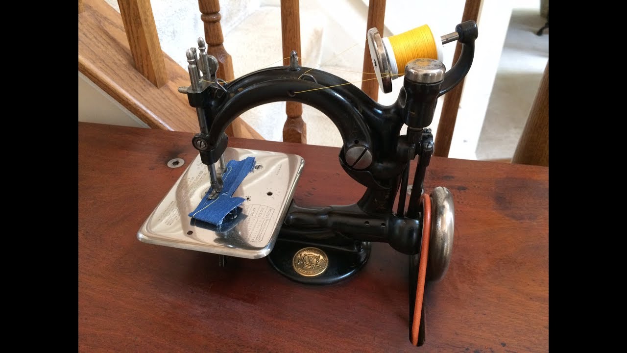 1892 Willcox & Gibbs Treadle Sewing Machine