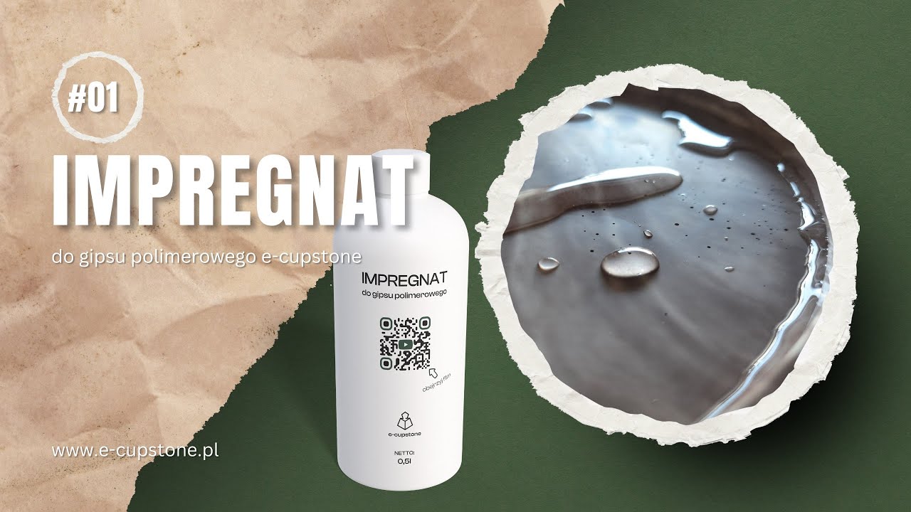 Impregnat do gipsu polimerowego e-cupstone.pl