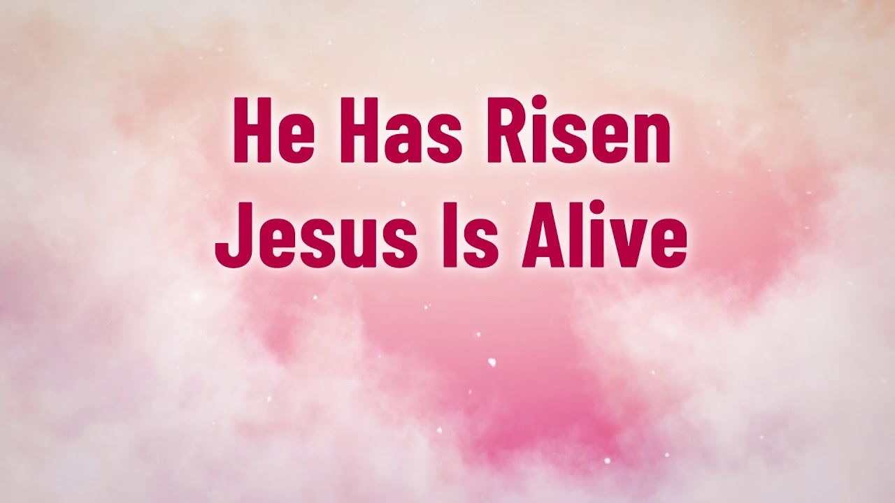 He Has Risen Jesus Is Alive Song Cover Lyrics | Worship Song | Divine Hymns Elite