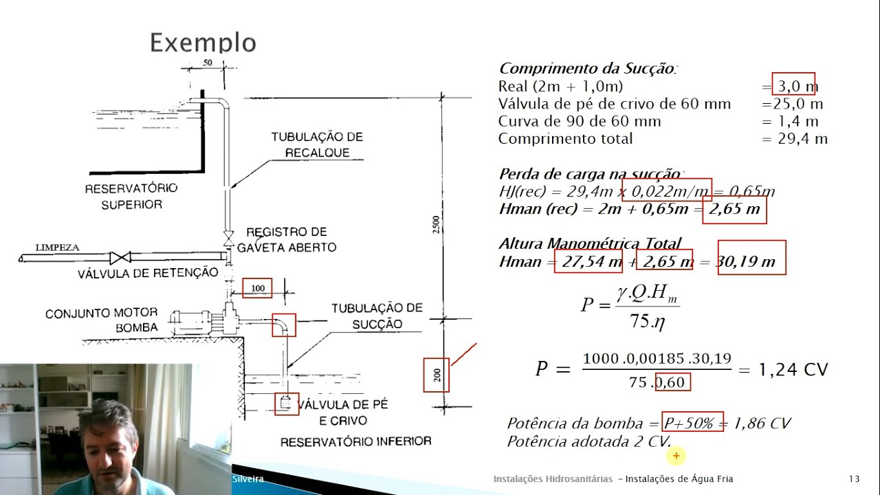 Aula 8 | Perda de Carga e Comprimento Equivalente: Como Calcular a Potência da Bomba com a NBR 5626
