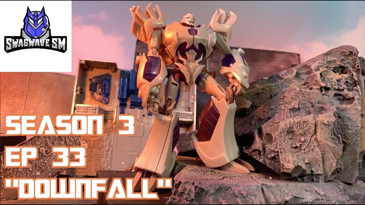 Transformers Prime Legacy EP 33 [Autobot Base Destroyed] (Stop Motion)