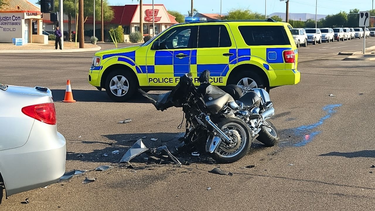 MOST BRUTALEN Motorrad Polizeijagden 2025! – Du wirst denken, es ist gefälscht! #444