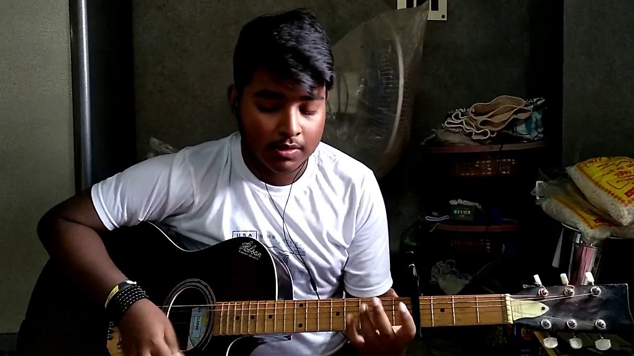 Haste dekho gaite dekho-Ayub Bachchu AB ।Guitar Cover by-Arijit Das.