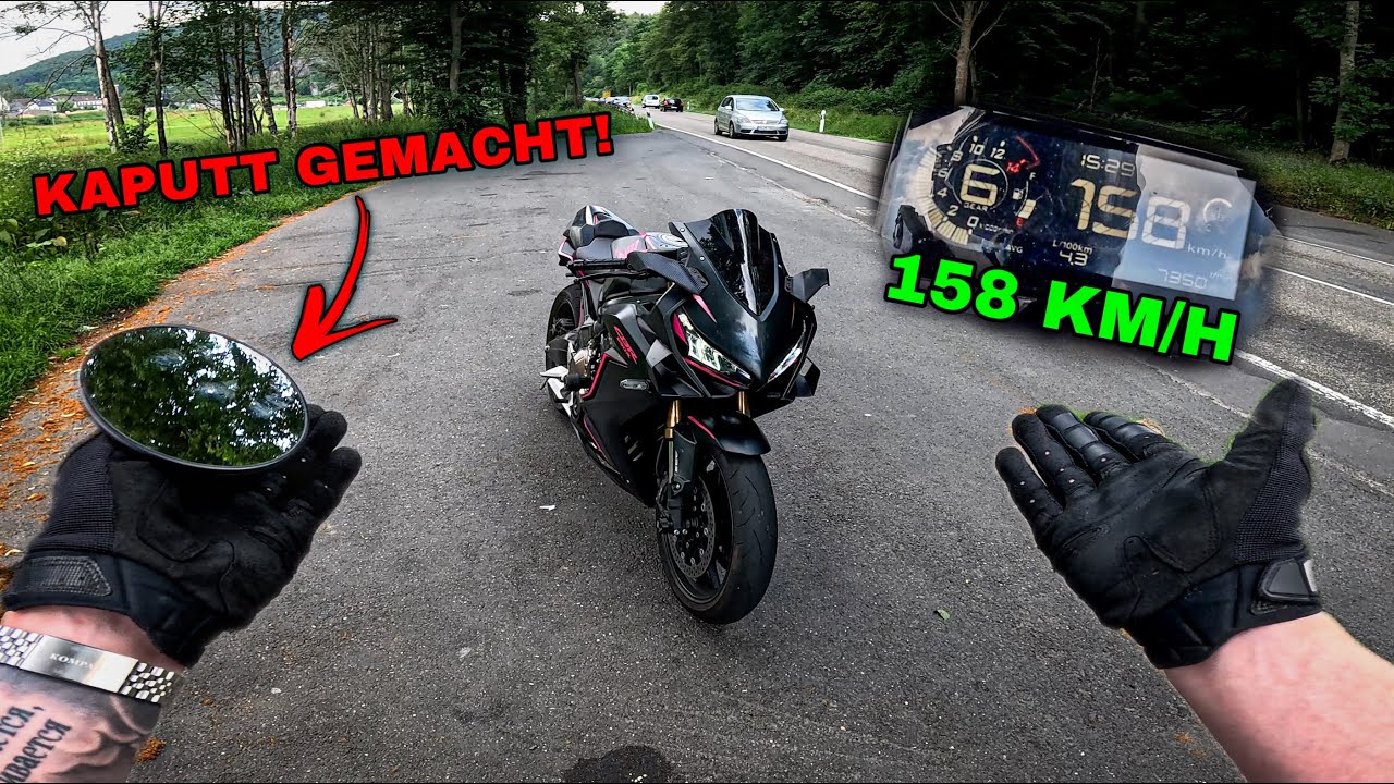 HONDA CBR 650R PROBEFAHRT