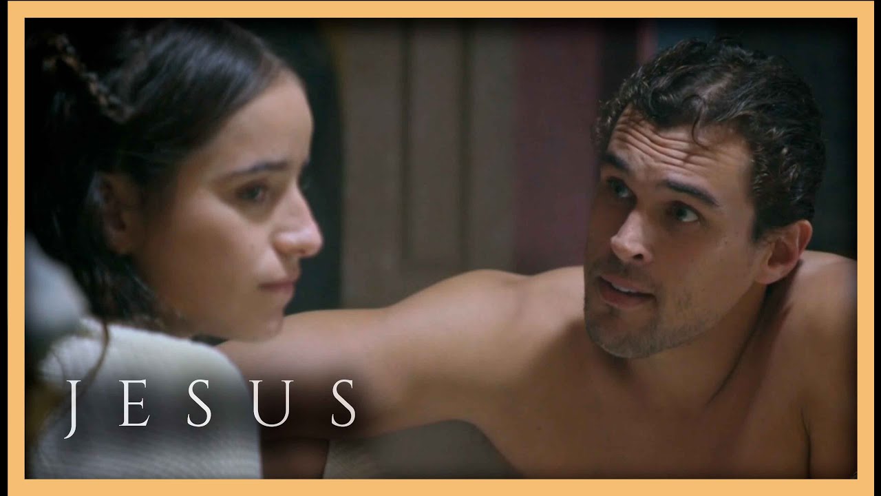 Caius promete se casar com Deborah | NOVELA JESUS