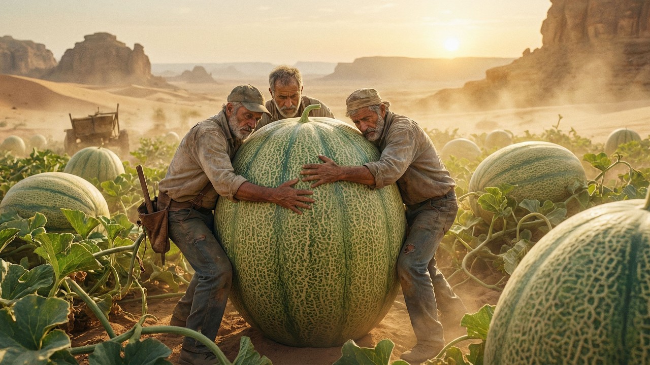 Growing Cantaloupe in the Harshest Environments – Unexpected Results Beyond All Expectations