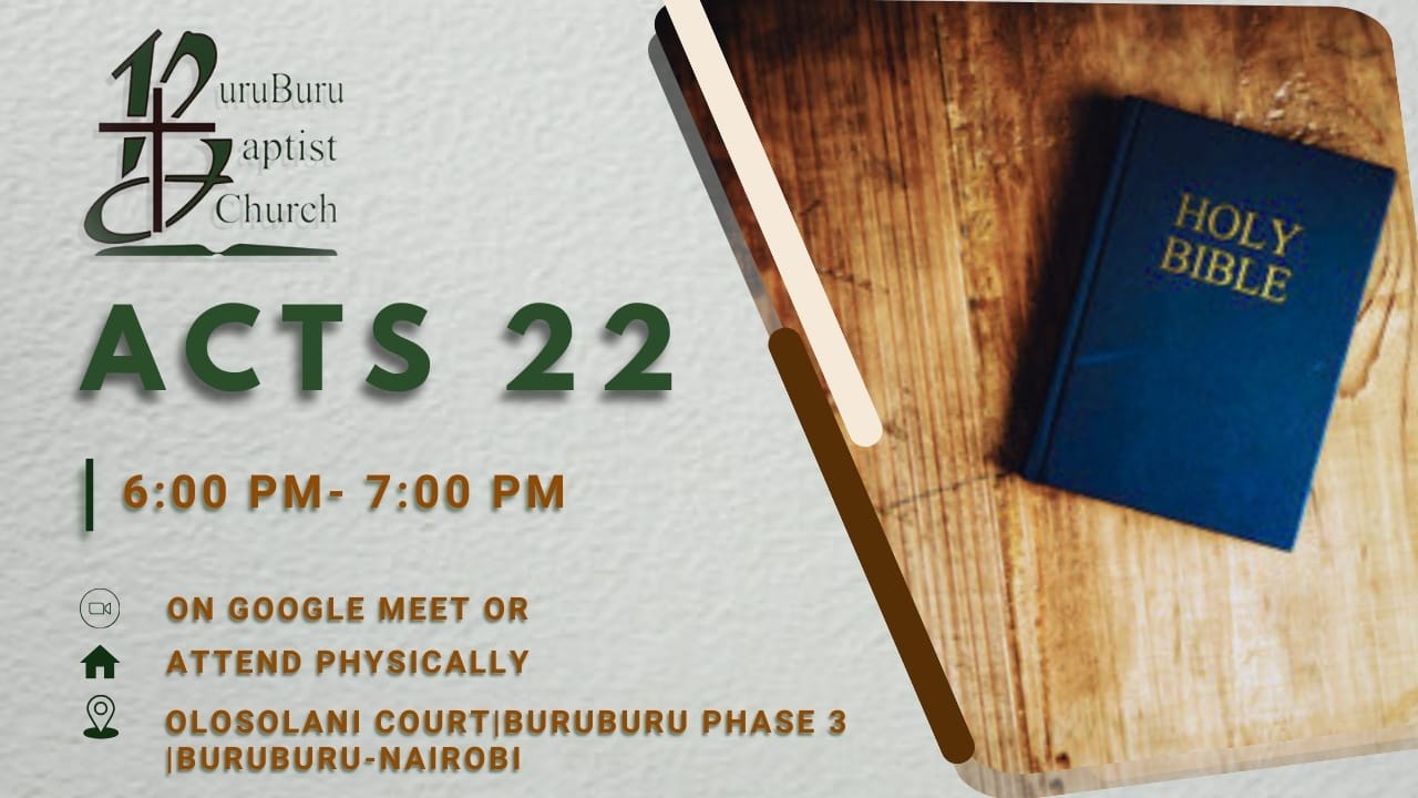 BBC Thursday Bible Study Fellowship (Acts 22:22-29) - February 12, 2026