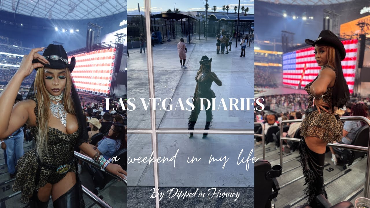 Vegas, Beyoncé & a Lil Lazy 💅🏾✨ Hot Pilates + Reset Vlog