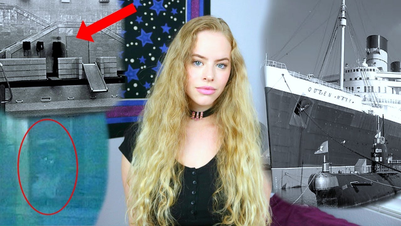HAUNTED QUEEN MARY SHIP // LIVE FOOTAGE (Most Haunted Location in America!!)