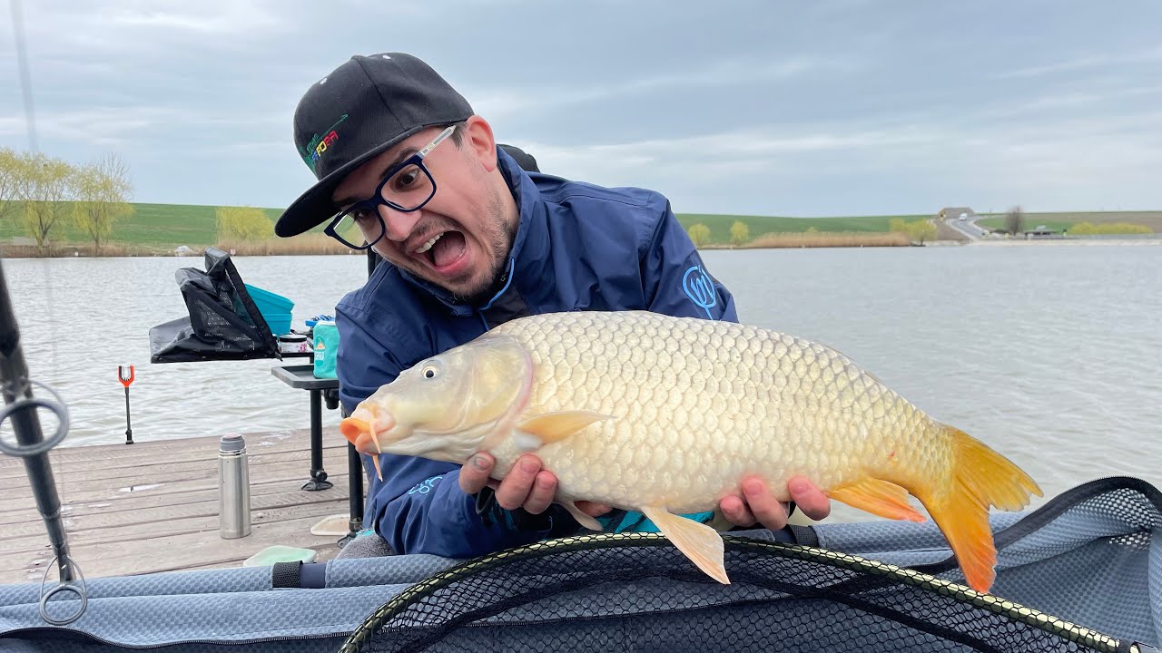 Nada noua,lanseta noua,pescuit la method feeder pe Iazul Bila 2