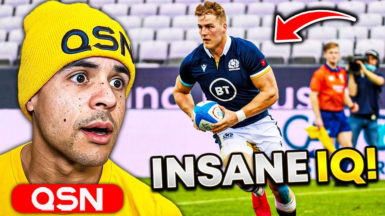 American Reacts to Duhan van der Merwe Highlights (CRAZY IQ!)