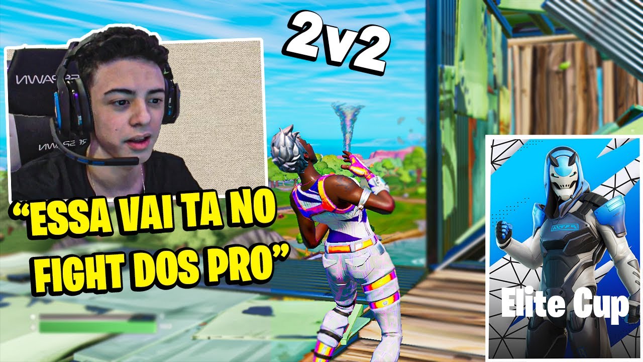 FIGHT 2v2 DOS PROS NA ELITE CUP! #15