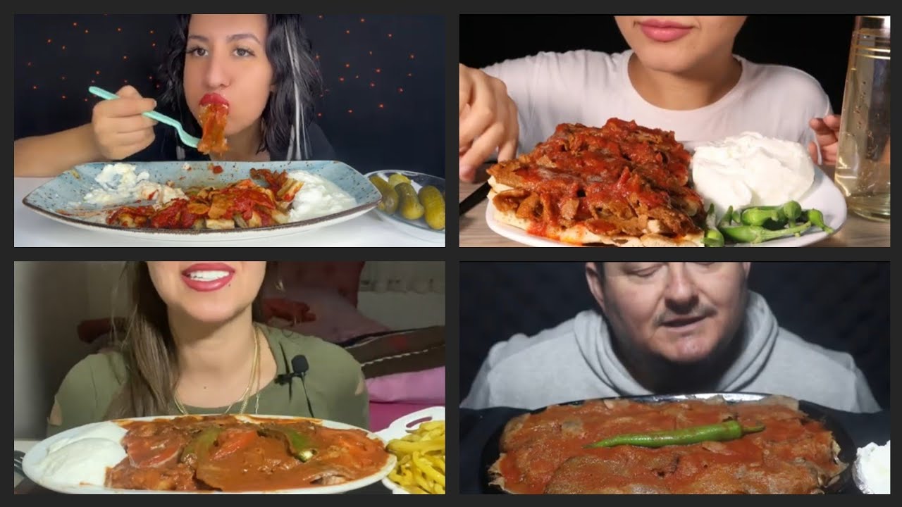 Mix ASMR iskender | Linay Asmr | Bso Asmr Gulshan Asmr | Nerom Asmr