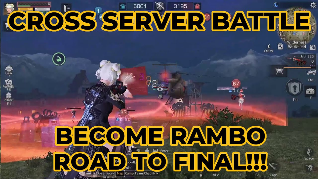[Guider of Dawn] CROSS SERVER CLASH SEMIFINAL TEAMSEA VS MYS l RAMBOOOO
