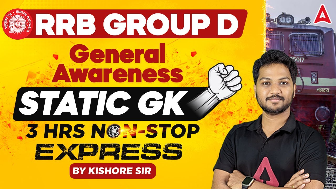 RRB Group D Static GK Marathon | 3 Hours Non Stop 🔥| RRB Group General Awareness Tamil