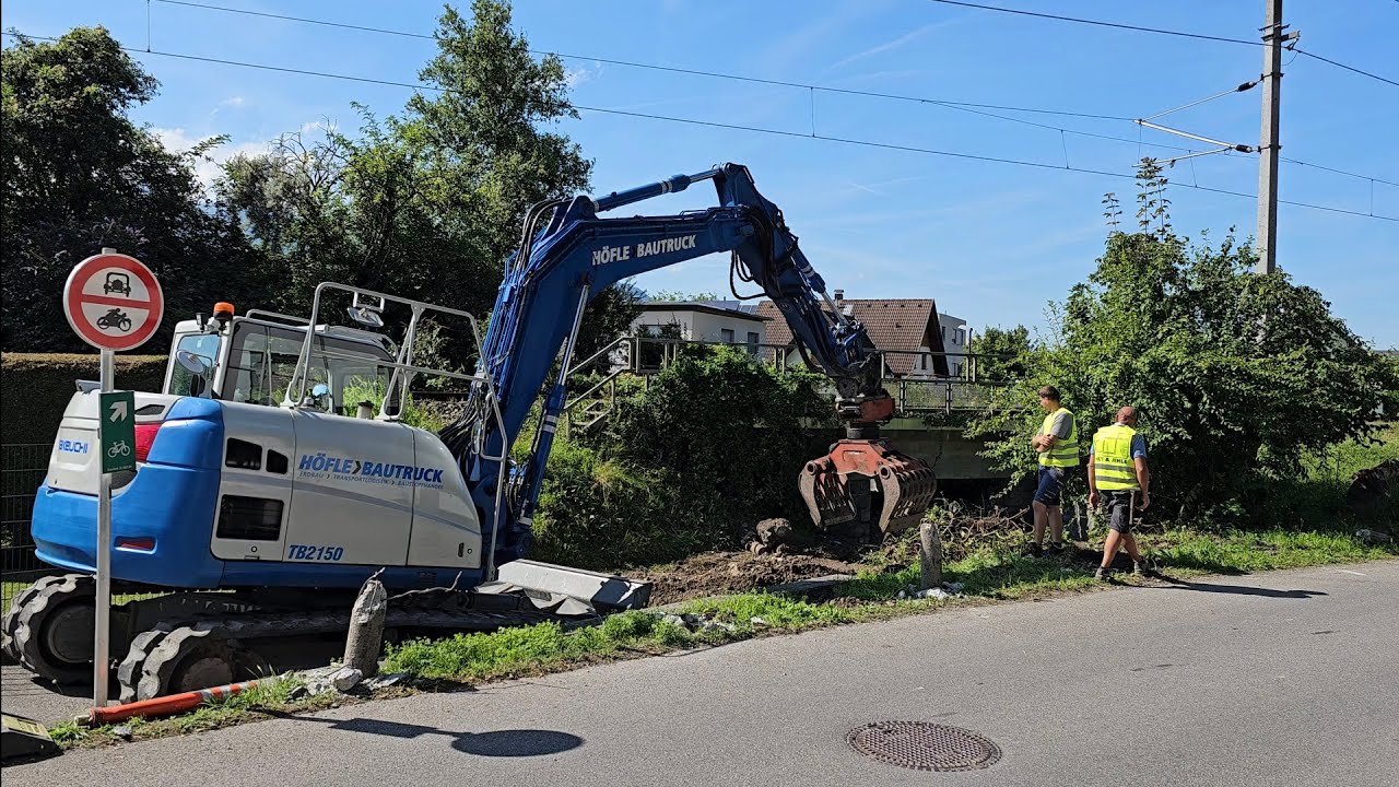 ÖBB Baustelle Feldkirch - Liechtenstein - Schweiz