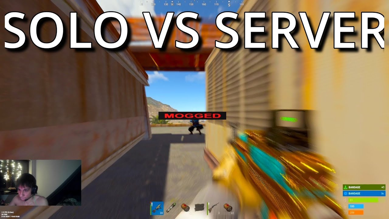Solo mogging the server - Rust