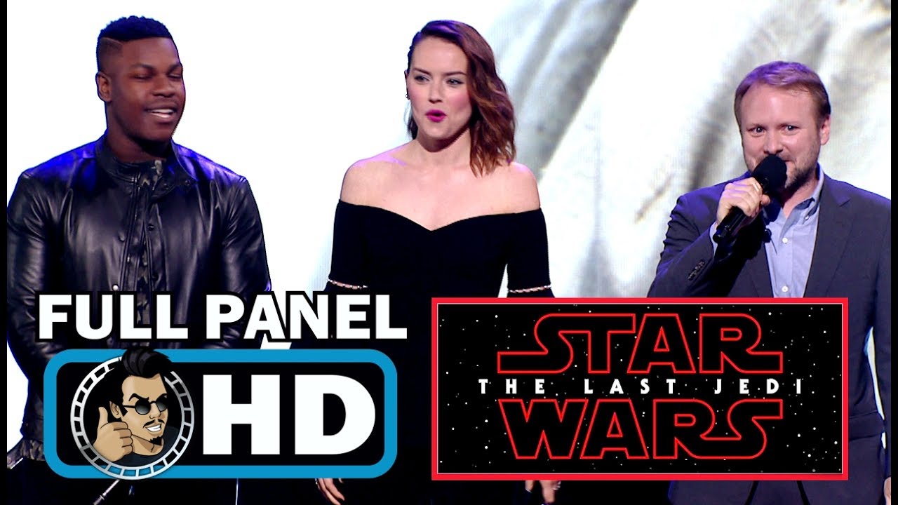 STAR WARS: THE LAST JEDI Full D23 Expo Cast Panel (2017)