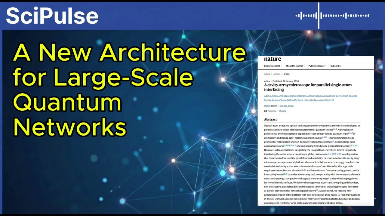 The Physics of Parallelism: A New Architecture for Large-Scale Quantum Networks
