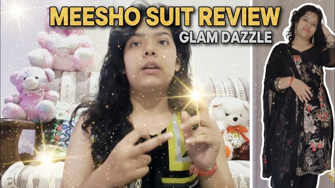 Dazzling in Black: My Honest Meesho Suit Review