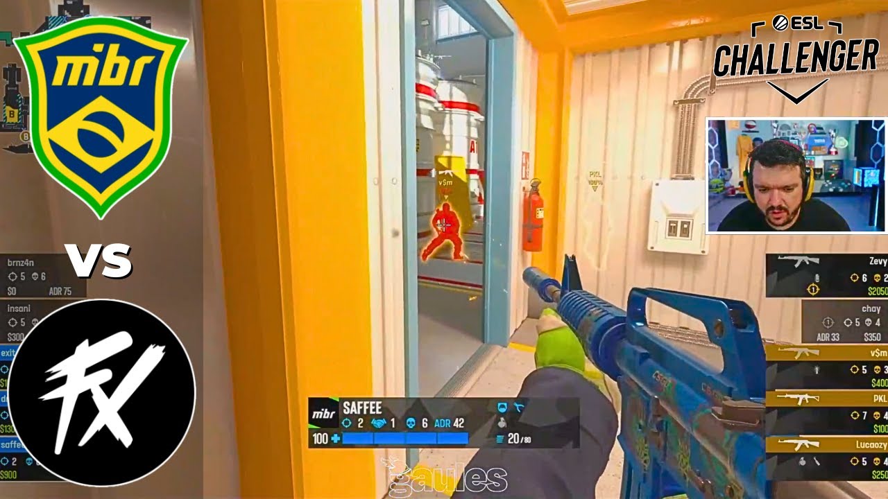 MIBR VS FLUXO - ESL CHALLENGER JONKOPING 2024 SA CLOSED QUALIFIER (NUKE - MAPA 1 MD3)